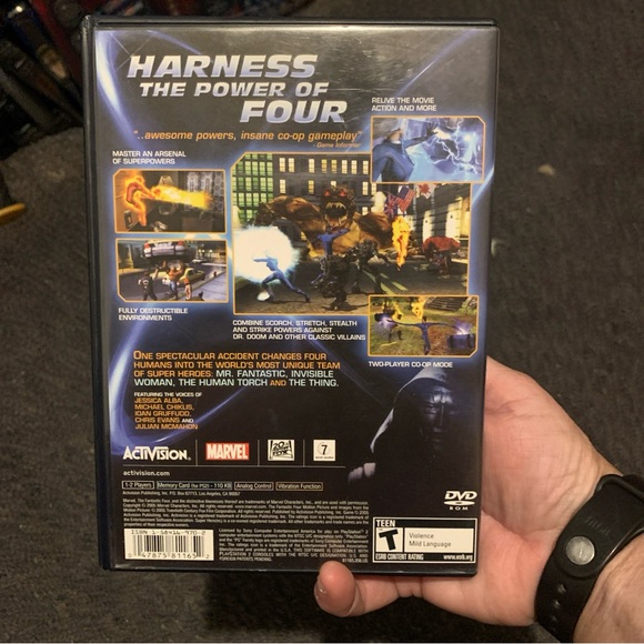 Fantastic 4 for PlayStation 2 CIB Complete - Picture 3 of 3